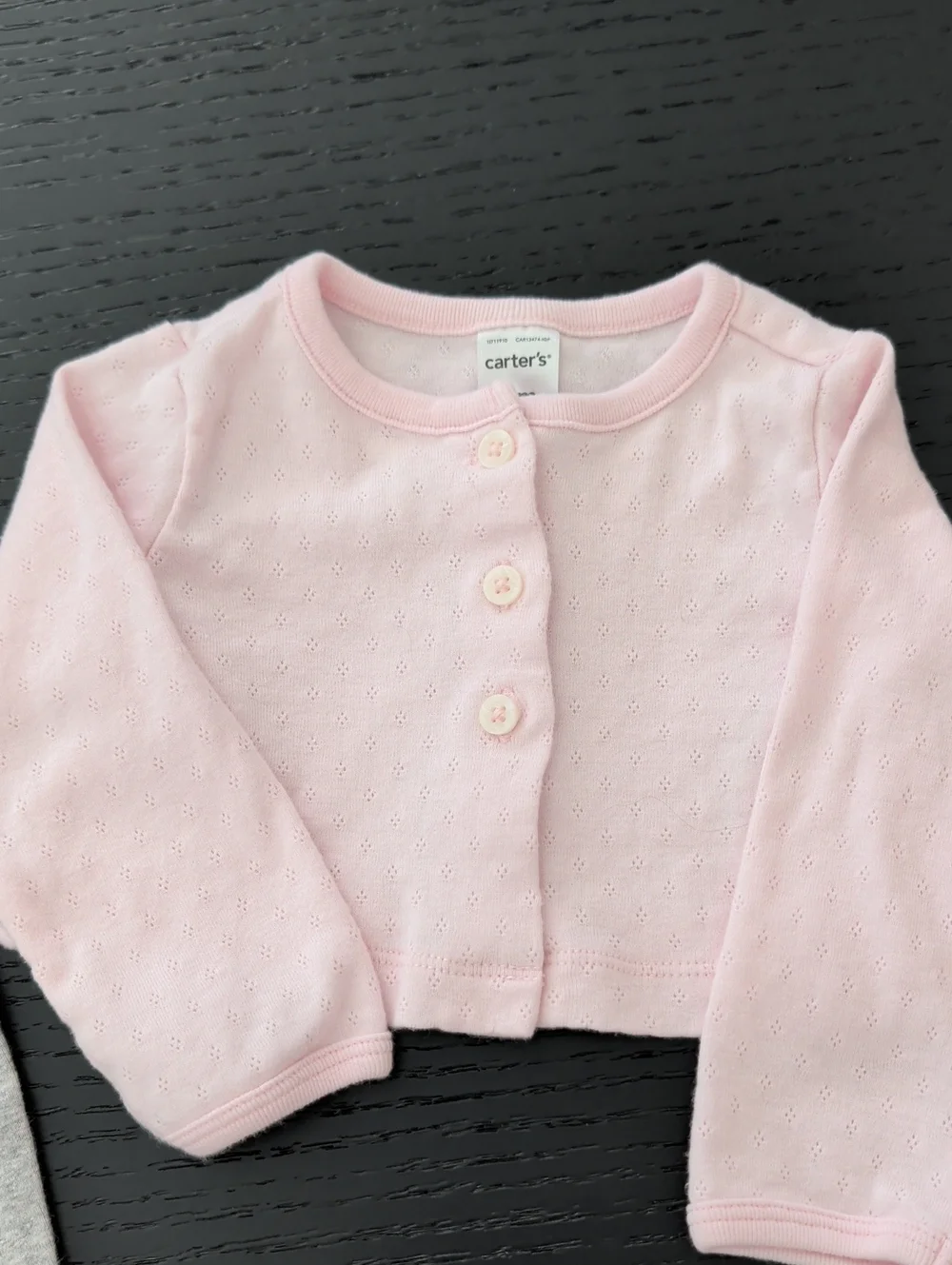 10 Piece Baby Girl Lot 6 -12 Months Baby Gap Carter's Bunny Jacket Pants Onesies